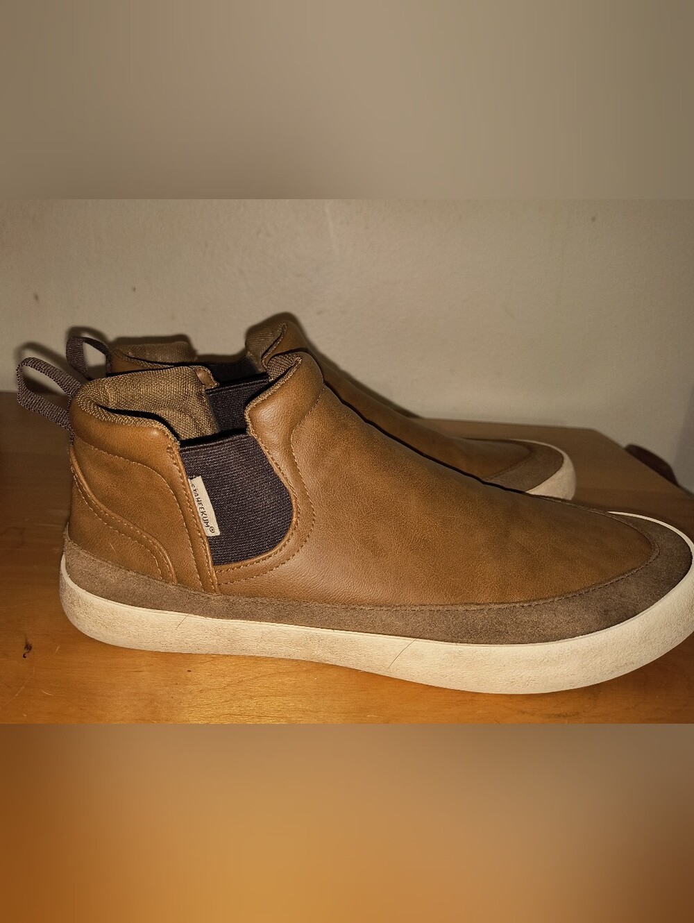Men's High Top Slip-on Sneakers